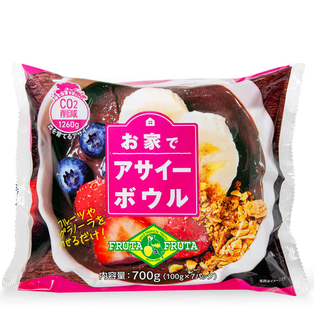 冷凍】フルッタフルッタ お家でアサイーボウル 7daysセット 700g